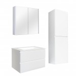 Revive Matte White Wall Hung 900 Vanity Cabinet Only